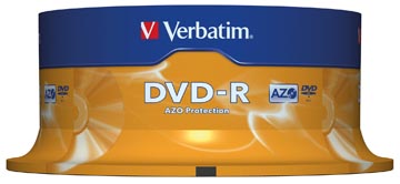 dvd-r 4,7gb 16x spindel 25x