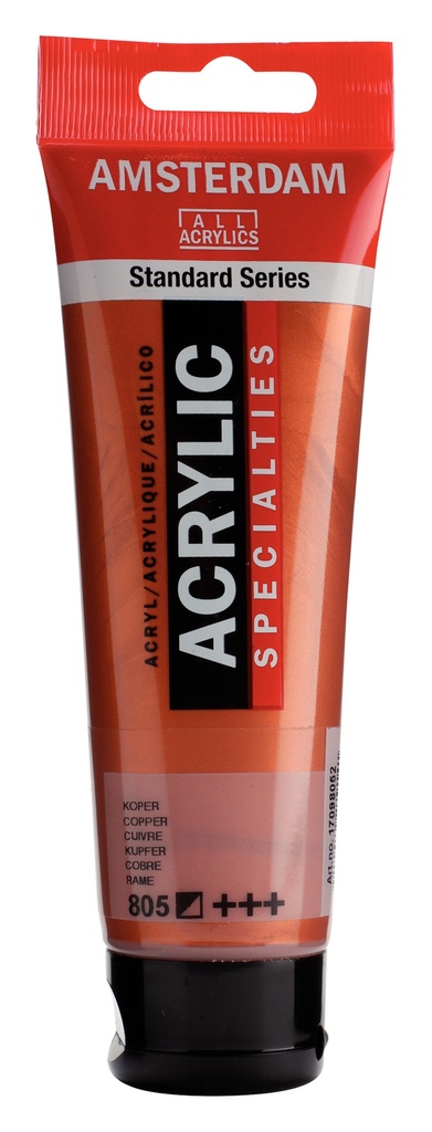 Standard Series acrylverf tube 120 ml Koper 805