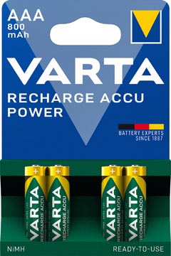 VARTA ACCU POWER AAA BL4