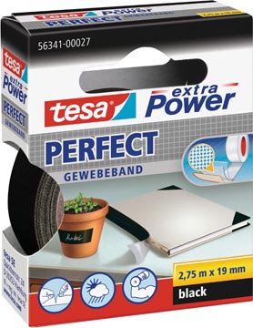 bl.textieltape 2,75x19 zw.tesa