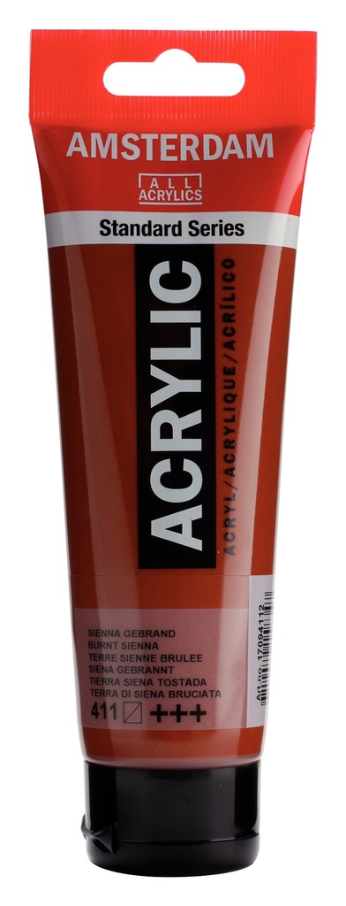 Standard Series acrylverf tube 120 ml Sienna Gebrand 411