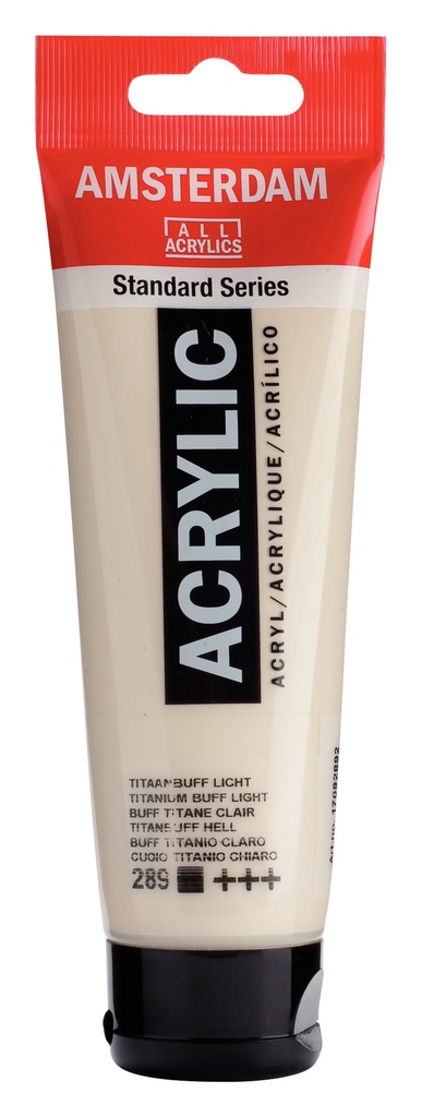 Standard Series acrylverf tube 120 ml Titaanbuff Licht 289