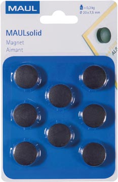 maulsolid magn 20mm zwart bl8