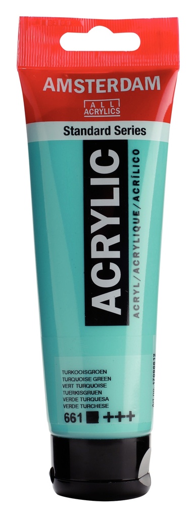 Standard Series acrylverf tube 120 ml Turkooisgroen 661