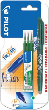 frixion ball grn 1x+vulling 3x