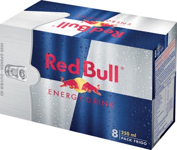 red bull 25cl pk8
