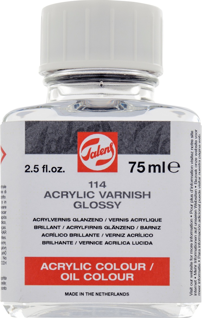 Talens Acrylvernis Glanzend 114 Fles 75 Ml
