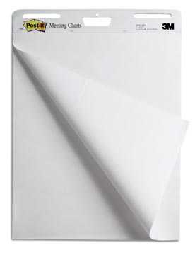 post-it flipoverblok blanco 2x