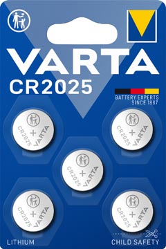 varta knoopcel cr2025 bl5