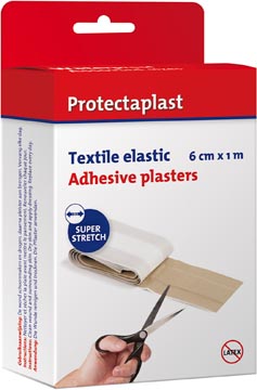 pleister elast brn 6cmx1m rol