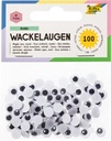 100 knutseloogjes rond 7mm