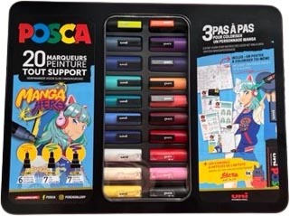 posca paintmarker manga