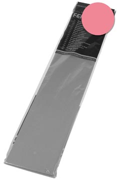 crepe papier 50cmx2,5m roze