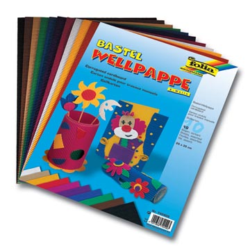 folia golfkarton 50x70 10v ass