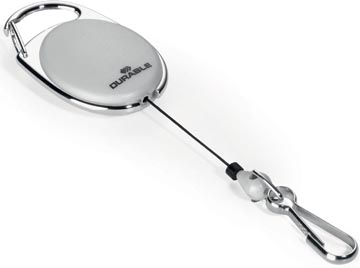 afrolmech +karabijnhaak grijs