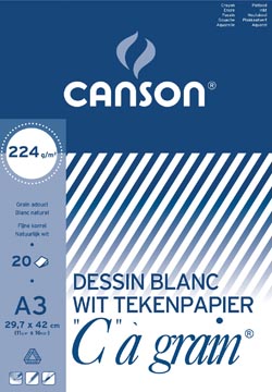 tekenblok c a grain a3 224gr