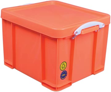 rub 35l opbergdoos neonoranje