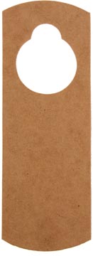 deurplaatje hout 23x8 pk10