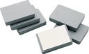 Legamaster Blokmagneet, Om Borden Op Te Hangen, Zelfklevend, Ft 5 X 7,5 X 1,2 Cm