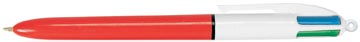 Bic Colours Original Fine 4-Kleurenbalpen, Fijn, Klassieke Inktkleuren, Oranje, Met Ean Code