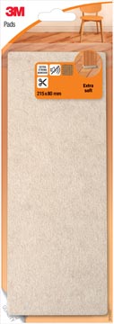 3m vloerpad vilt 215x80mm