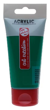Talens Art Creation Acrylverf Tube 75 Ml Permanentgroen Donker 619