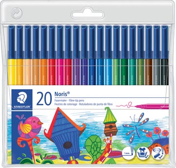 etui 20 viltstiften noris ass.