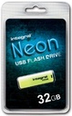 integral usb2 neon 32gb geel