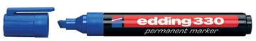 permanent marker e-330 blauw