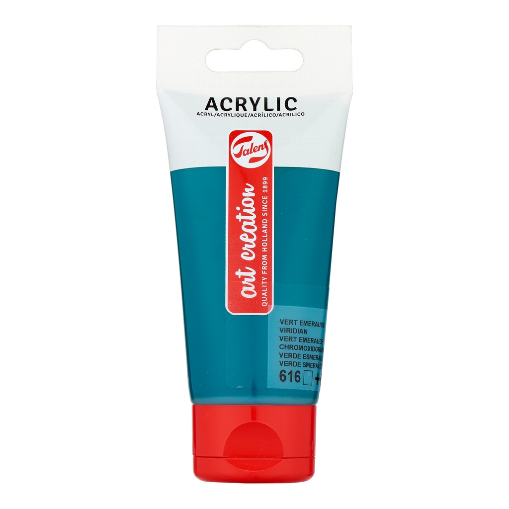 Talens Art Creation Acrylverf Tube 75 Ml Vert Émeraude 616