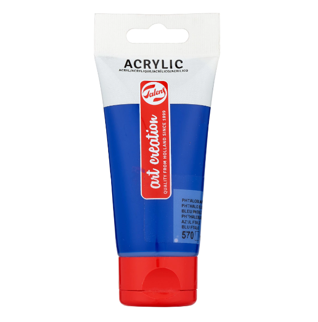 Talens Art Creation Acrylverf Tube 75 Ml Phtaloblauw 570