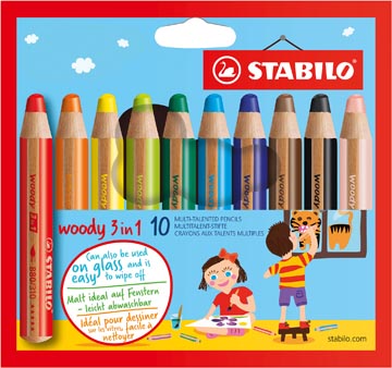 woody 3in1 kleurpl 10x +slijp