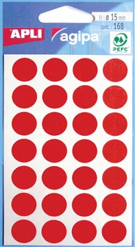 etui 168 etik.diam.15mm rood