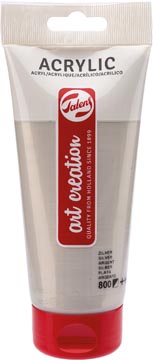 tac acrylverf 200ml zilver
