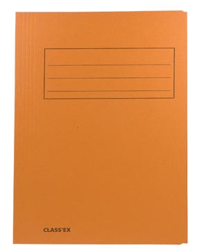 farde m.kleppen din a4 oranje