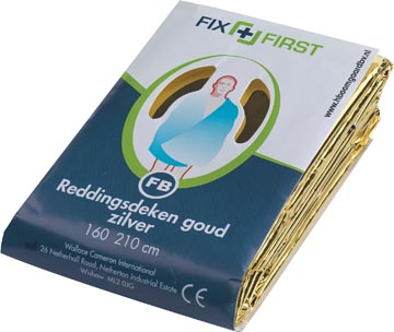 fixfirst reddingsdeken folie