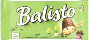 balisto muesli koek 37g groen