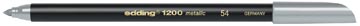 viltstift 1200 metallic zilver
