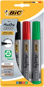 bic permanent mark 2000 etui 4