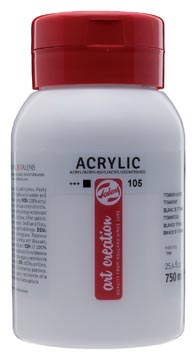 tac acrylverf 750ml titaanwit
