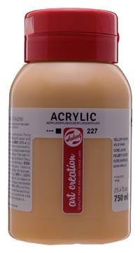 tac acrylverf 750ml gele oker