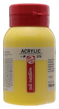tac acrylverf 750ml prim geel