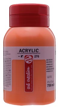 tac acrylverf 750ml azo-oranje