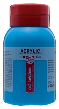 tac acrylverf 750ml briljantbl