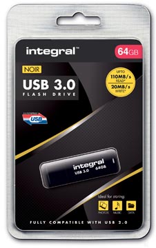 integral usb3 64gb zwart