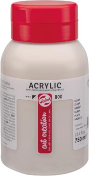 tac acrylverf 750ml zilver