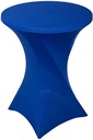 hoes voor statafel blauw