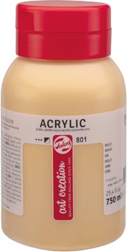 tac acrylverf 750ml goud