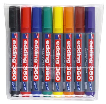 edding whiteb marker 360 et 8x