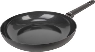 CT FULL BLACK ZW BRAADPAN 28CM